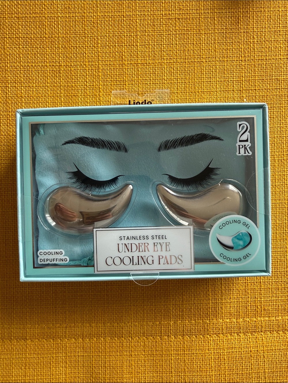 Stainless Steel Under Eye Cooling Pads